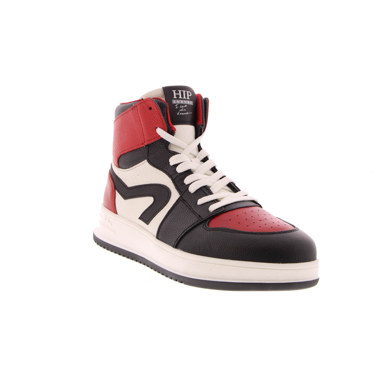 Hip high shoes red 2