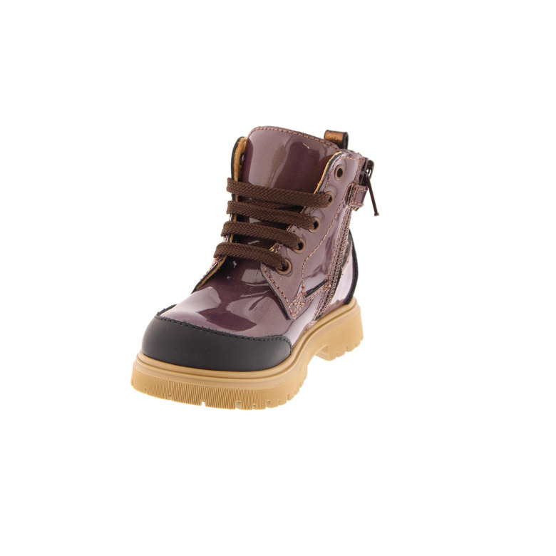 Rondinella chaussures à lacets violet 3