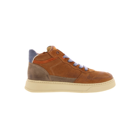 Stones And Bones hoge schoenen cognac