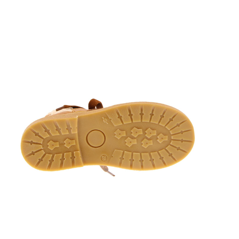 Stones And Bones hoge schoenen cognac 5