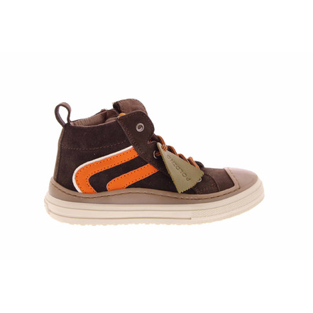 Poldino hoge schoenen bruin