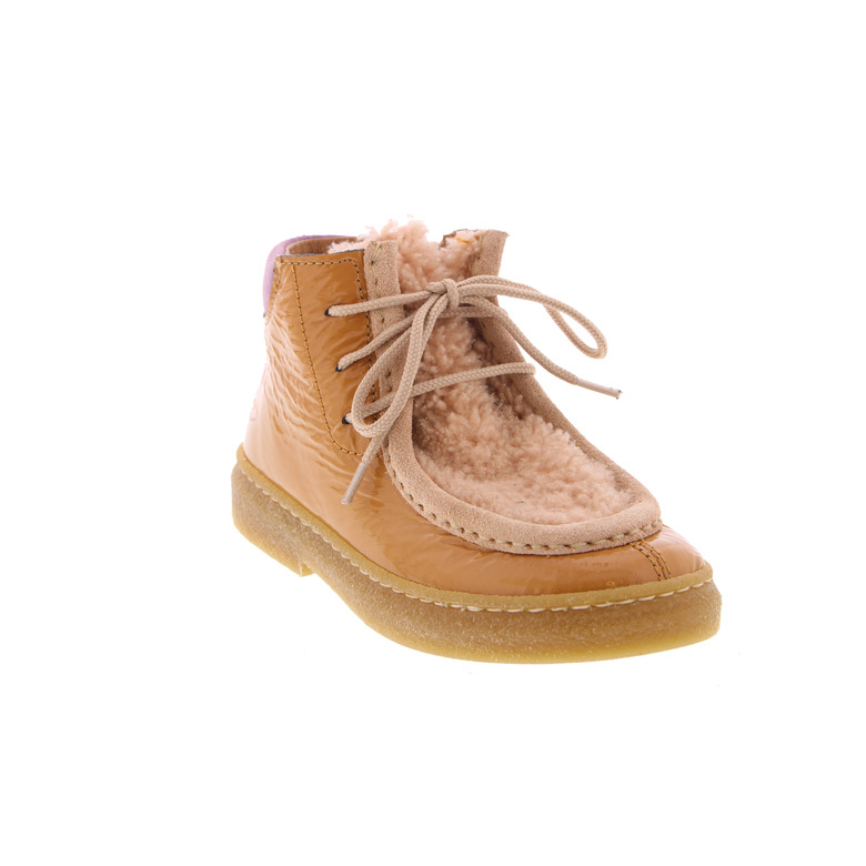 Franco Romagnoli lace shoes camel 2