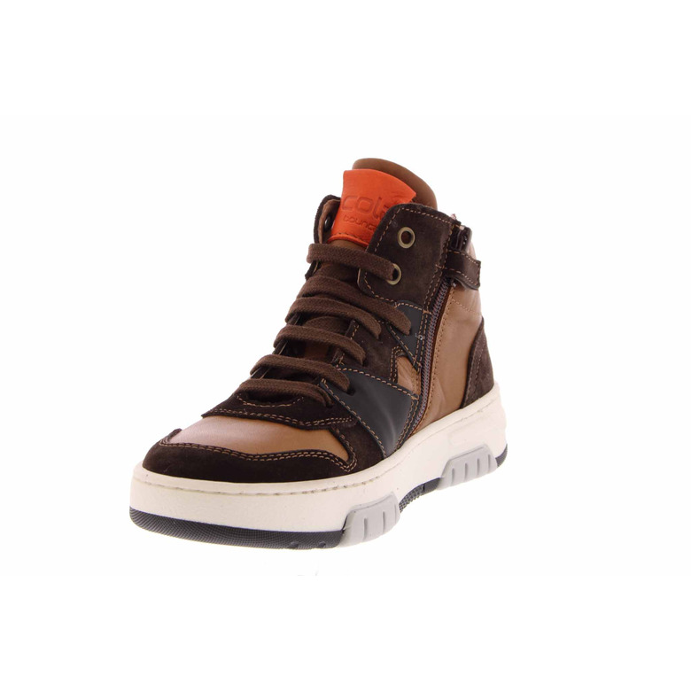 Cole Bounce Restore hoge schoenen cognac 3