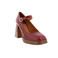 Angel Alarcon pumps bordeaux 2
