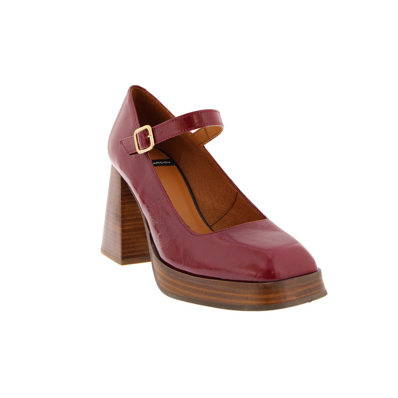 Angel Alarcon pumps bordeaux 2
