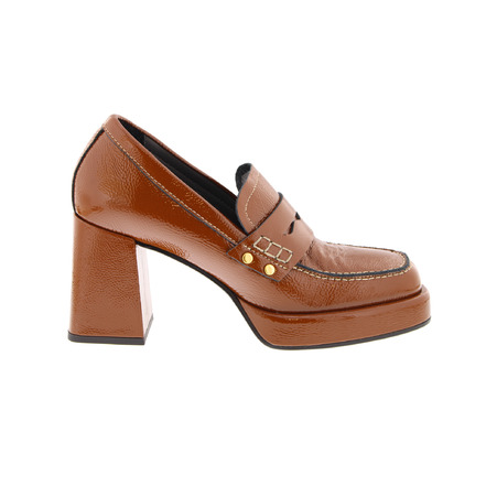 Janet & Janet moccasins & loafers cognac