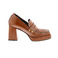 Janet & Janet mocassins & loafers cognac 1