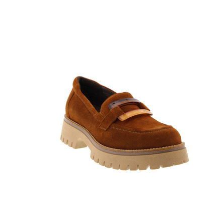 Softwaves moccasins cognac