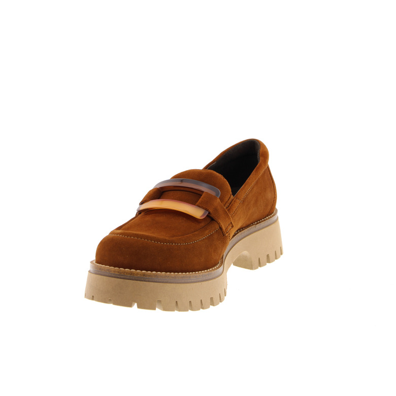 Softwaves moccasins cognac 3