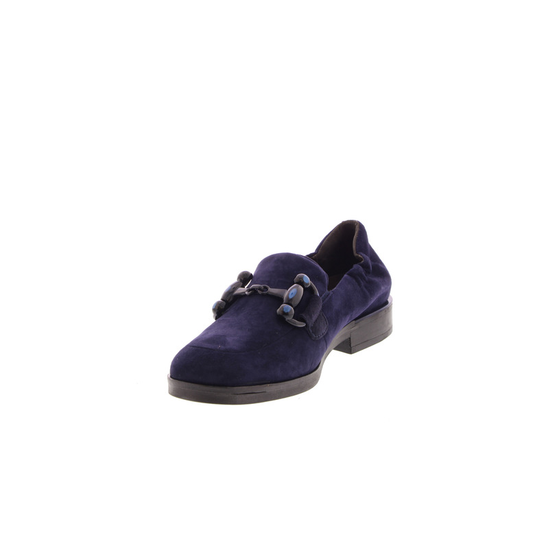 Softwaves mocassins blauw 3