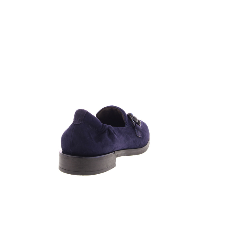 Softwaves mocassins blauw 4