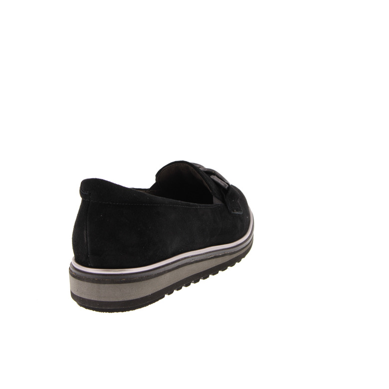 Softwaves loafers zwart 4