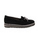 Softwaves loafers zwart 1