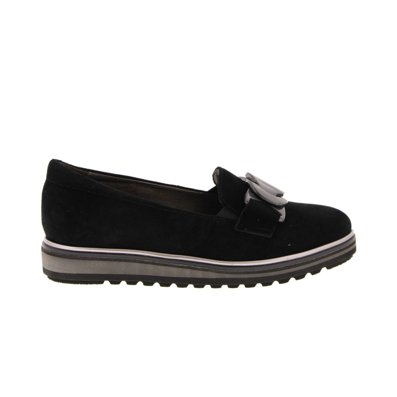 Softwaves loafers zwart