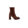 Zinda ankle boots cognac 1