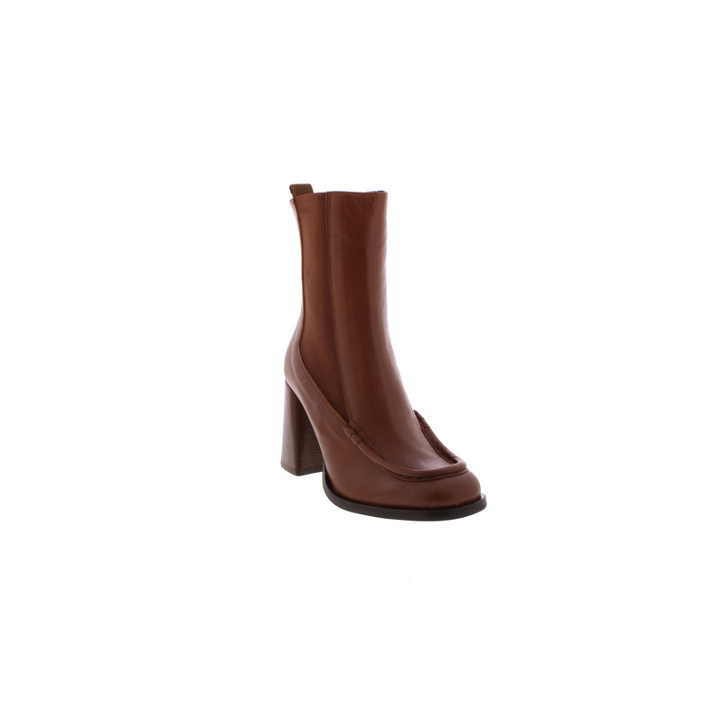 Zinda ankle boots cognac 2