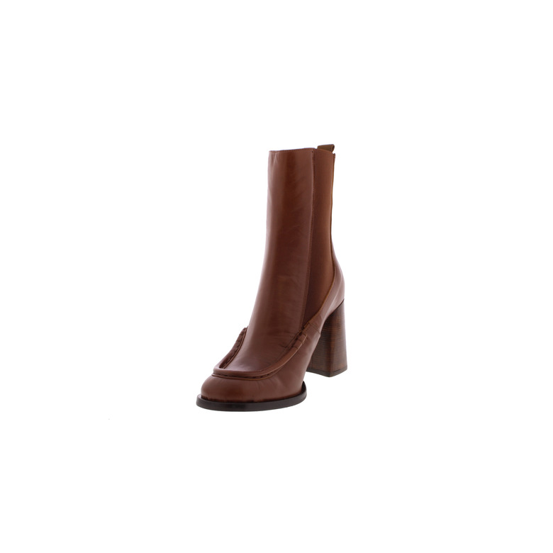 Zinda ankle boots cognac 3