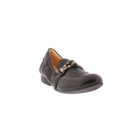 Think! mocassins zwart