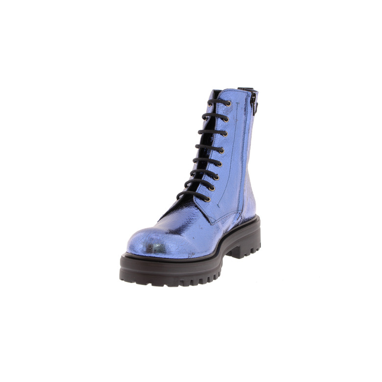 Floris Van Bommel veterschoenen blauw 3