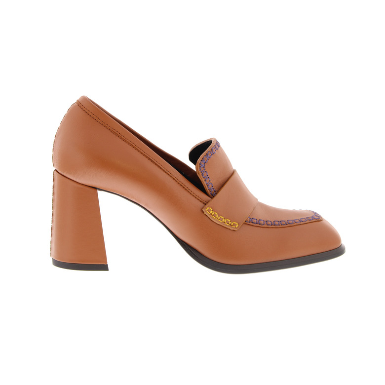 Sam Reychler mocassins cognac