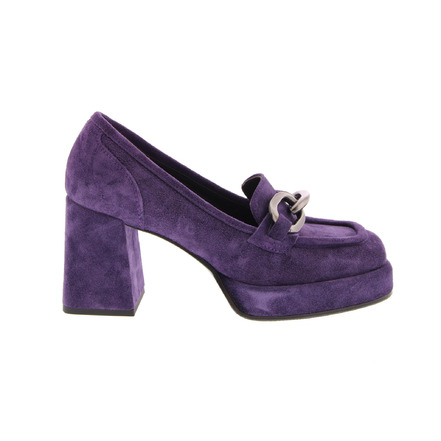 Laura Bellariva moccasins violet