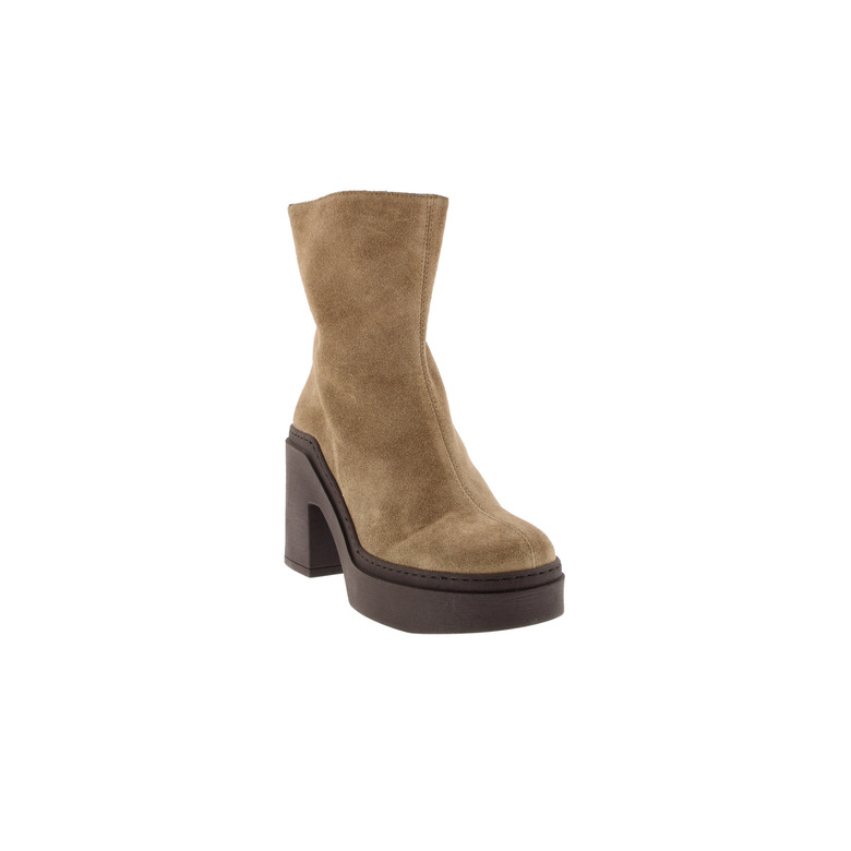 Poesie Veneziane enkellaarsjes beige 2