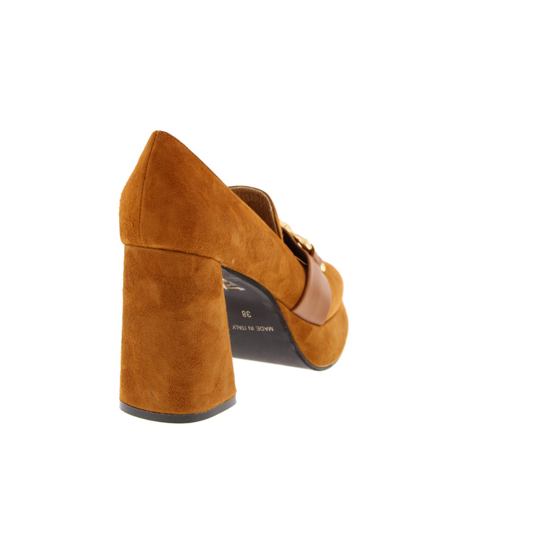 Festa moccasins cognac 4