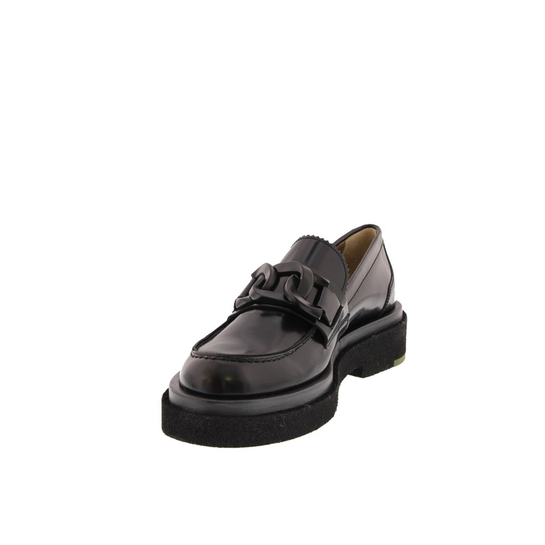 Pertini moccasins black 3