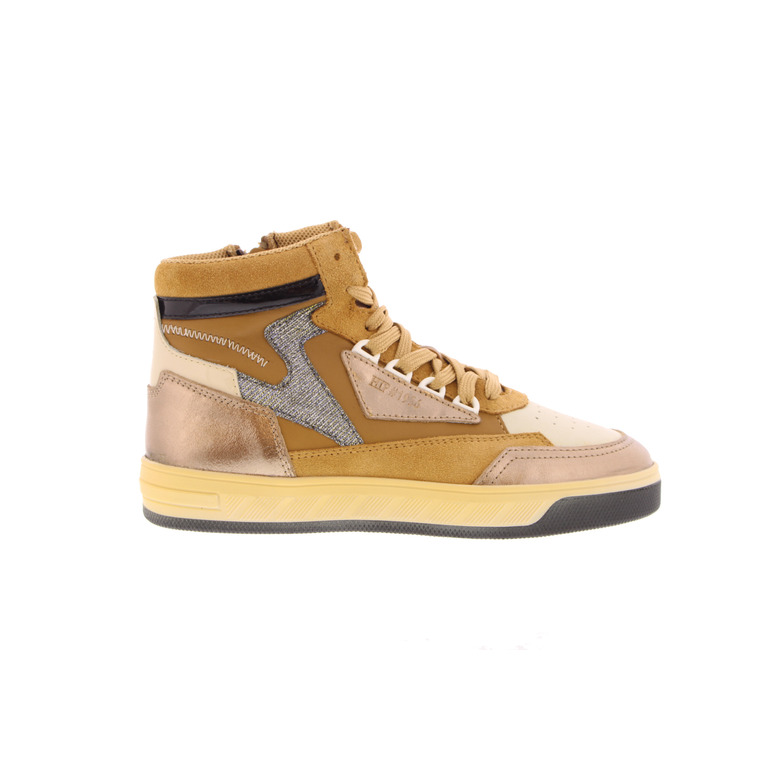 Hip hoge schoenen bruin