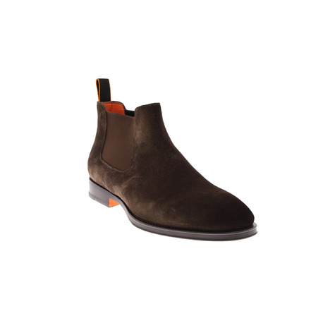Santoni hohe schuhe braun