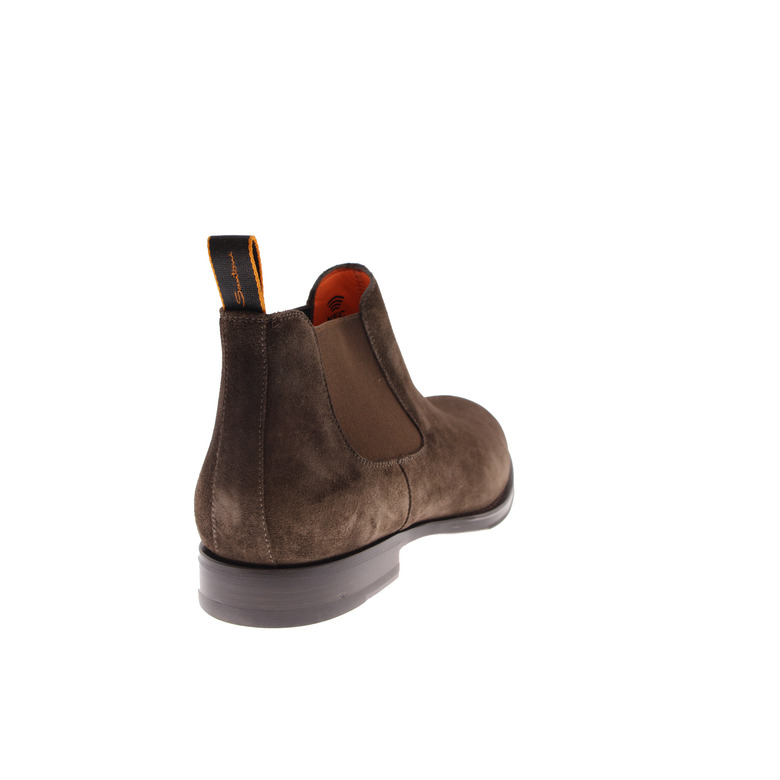 Santoni chaussures hautes brun 4