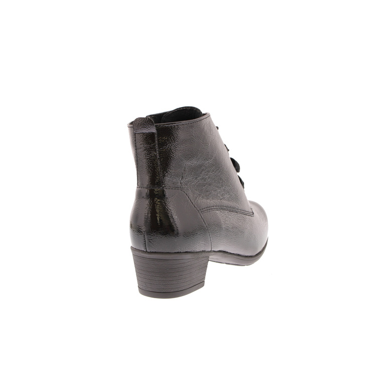 Solidus veterschoenen zwart 4