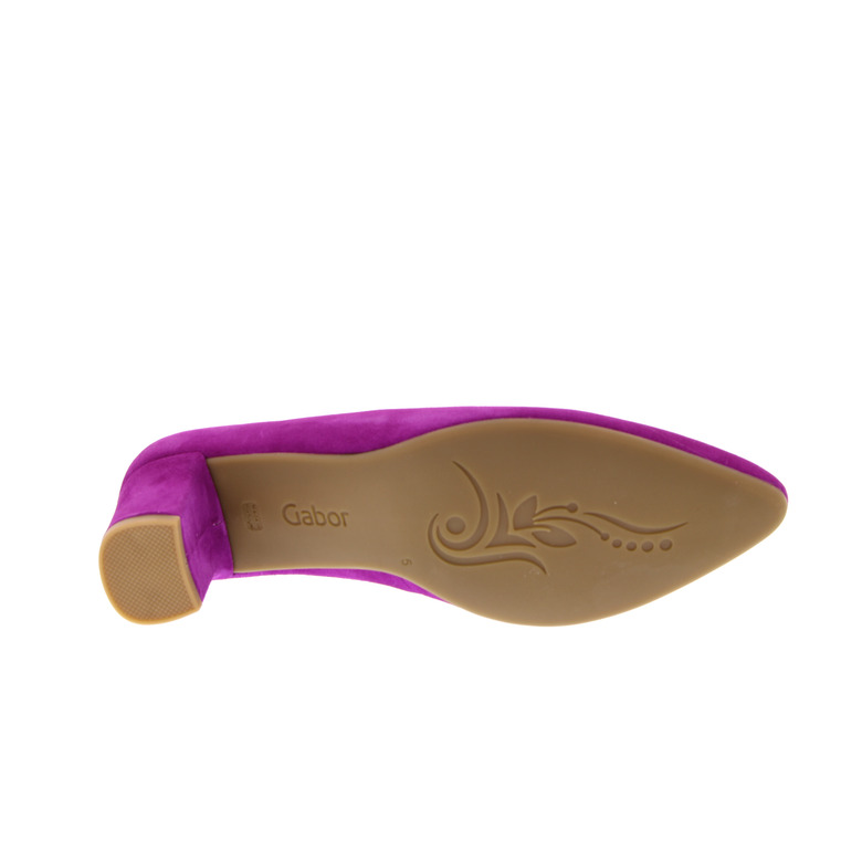 Gabor pumps paars 5