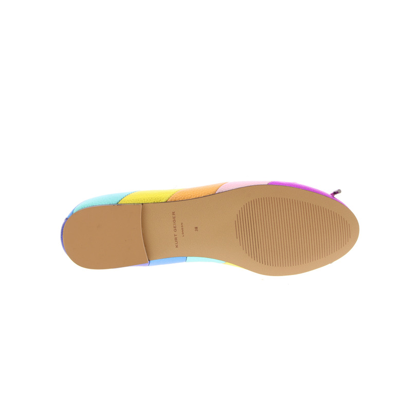 Kurt Geiger ballerina's multi color 5