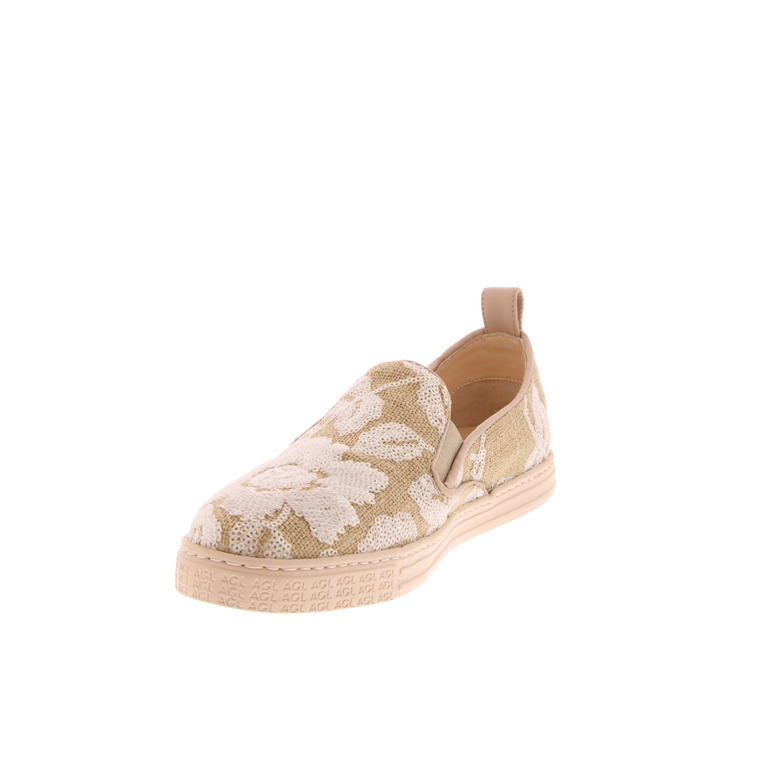 Agl slip-ons beige 3
