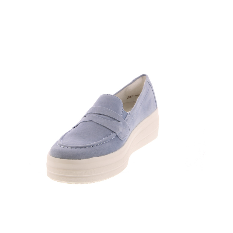 Remonte moccasins bleu 3