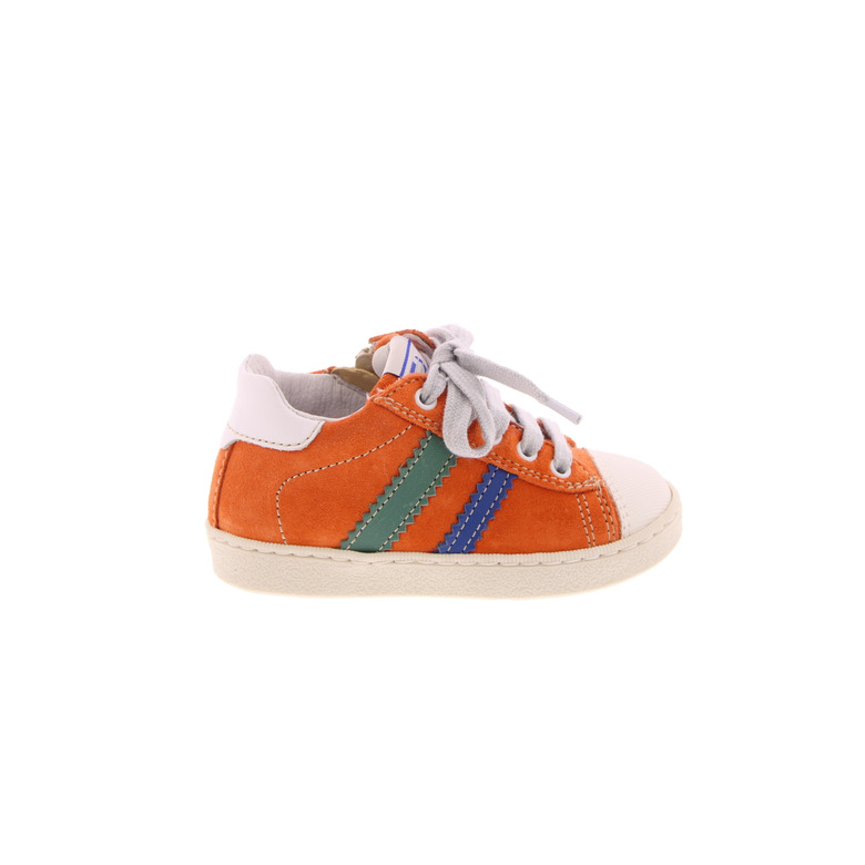 Fr chaussures à lacets orange 1