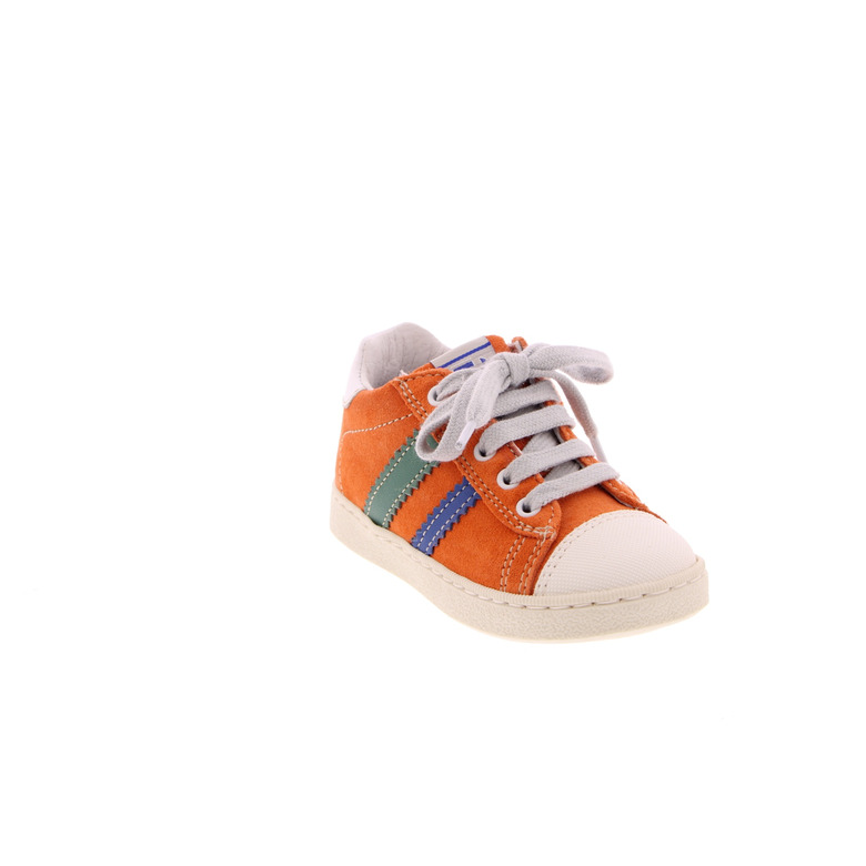 Fr chaussures à lacets orange 2