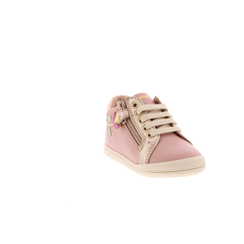Babybotte veterschoenen roze 2