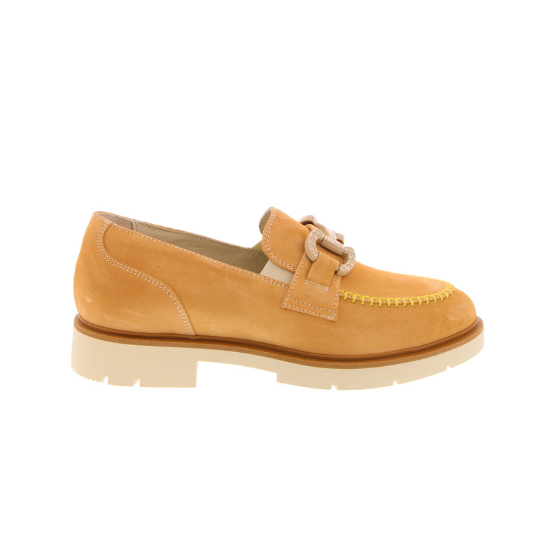 Dl Sport mocassins oranje 1