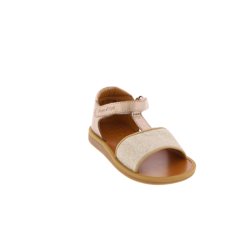 Pom D'api sandalen goud 2