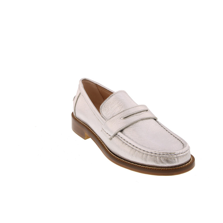 Pascucci loafers silber 2