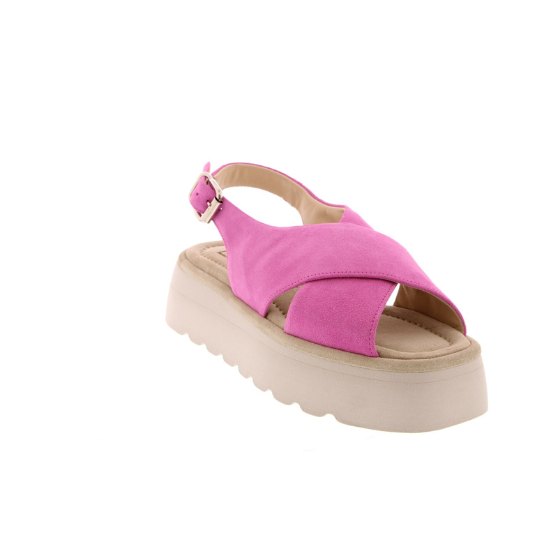 Faire sandales rose 2
