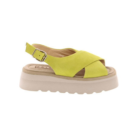 Faire sandales vert