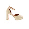 Angel Alarcon sandals ecru