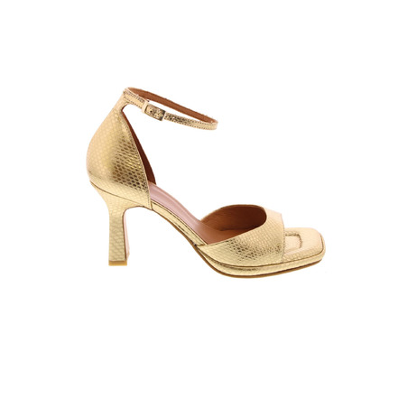 Angel Alarcon sandals gold