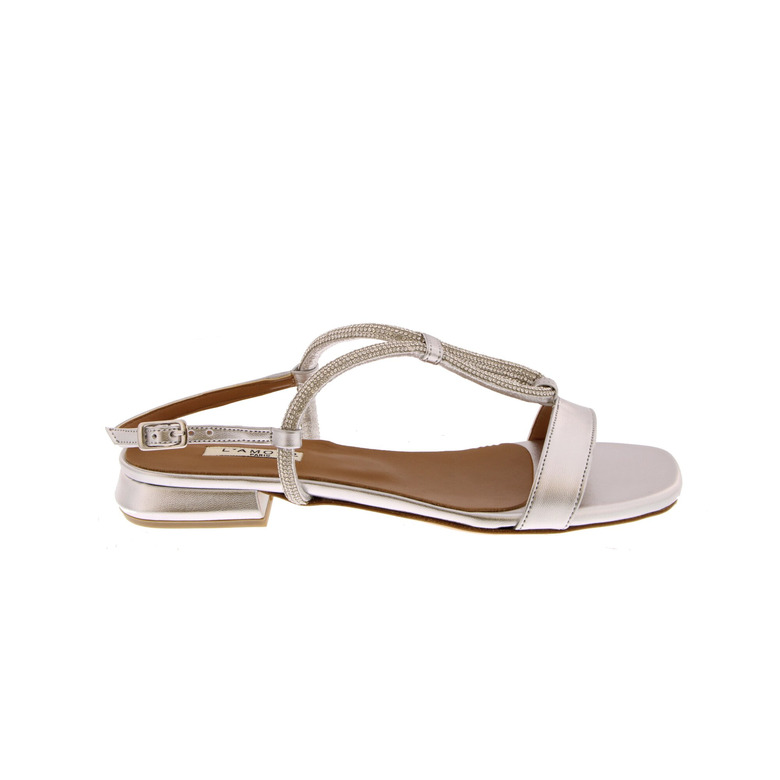 L' Amour sandalen zilver 1