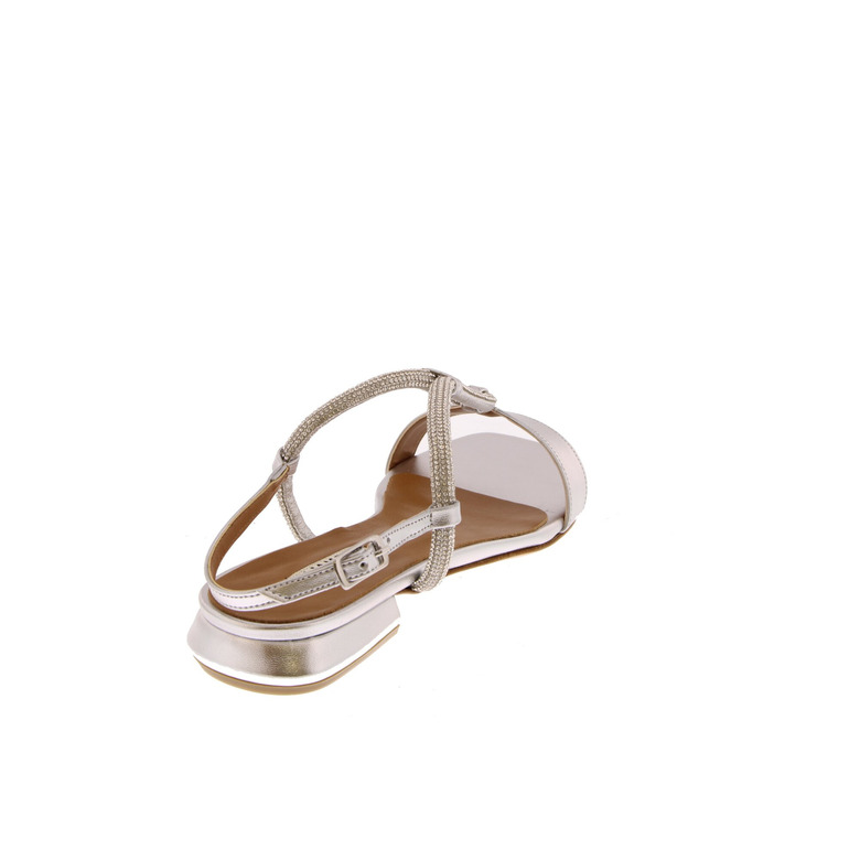 L' Amour sandalen zilver 4