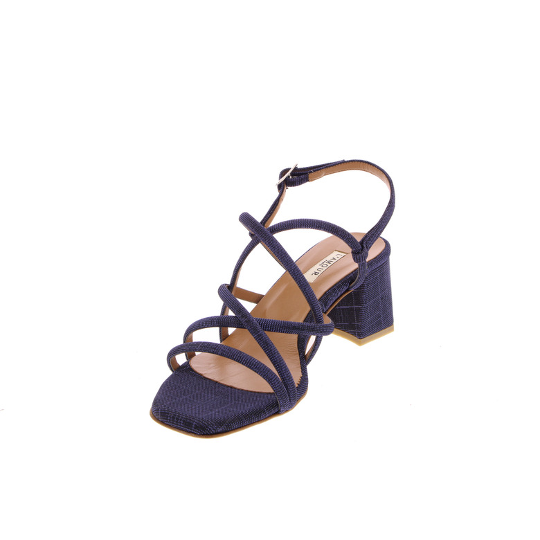L' Amour sandalen blauw 3