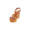 Jeannot sandales orange 3